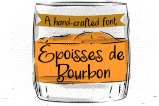 Époisses De Bourbon Font for Handmade Labels